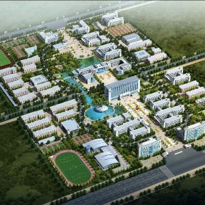 機(jī)電?？茖W(xué)校圖書樓、綜合樓、食堂